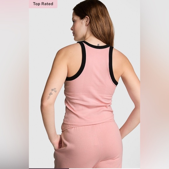 VS PINK MULTI RIBBED TANK - Picture 3 of 12